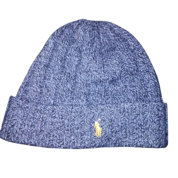 Beanie Lot. 2 Ralph Lauren And 1 Carhartt - Picture 2 of 7